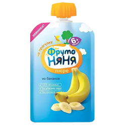 Пюре Фрутоняня банан 90 г