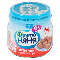 Пюре Фрутоняня из ягнёнка