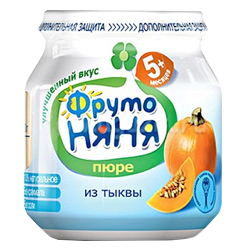 Пюре Фрутоняня тыква