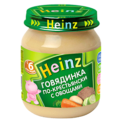 Пюре Heinz Говядина по-крестьянски
