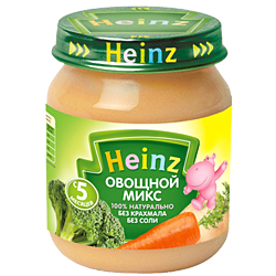 Пюре Heinz Овощной микс